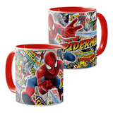 Pocillo Mug Spiderman Hombre Araña  Vengadores Ceramica