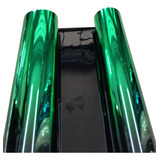 Polarizado Varitin Desvanecido Verde/negro 50cm X 3m 