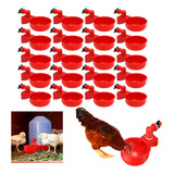 Kit 20 Bebedouros Bandeja Para Aves Frangos Galinhas, Ração