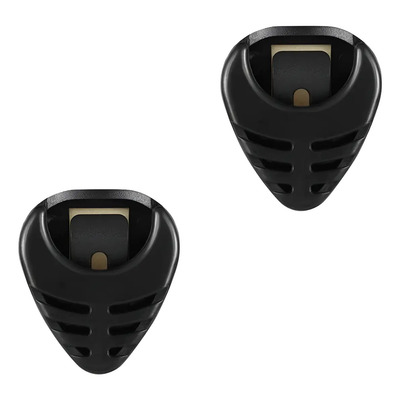Set 2 Porta Plumillas Quuens Dream Para Guitarra Bajo Adhesivo Negro