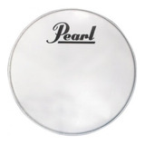 Parche Pearl 24  Para Bombo Protone Head Coated Blanco 