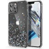 Funda Para iPhone 13 Pro Max  / Transparente Con Brillos