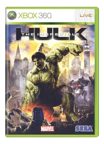 Jogo O Incrível Hulk Xbox 360 Físico Original (seminovo)