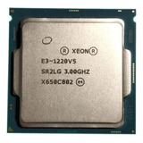 Procesador De Cpu Lga 1151 Xeon E3 1220 V5 De 3 Ghz Y 4 Núcl