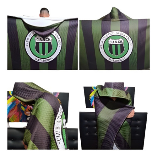 Manta Con Capucha - Club Atletico Nueva Chicago