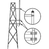 Kit Para Montaje Lateral En Torre, Antenas Vhf Serie Hx