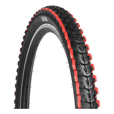 Llanta Para Bicicleta R26 X2.125 Doble Linea Roja Hy111 Nyco Color Negro | Meses sin interés