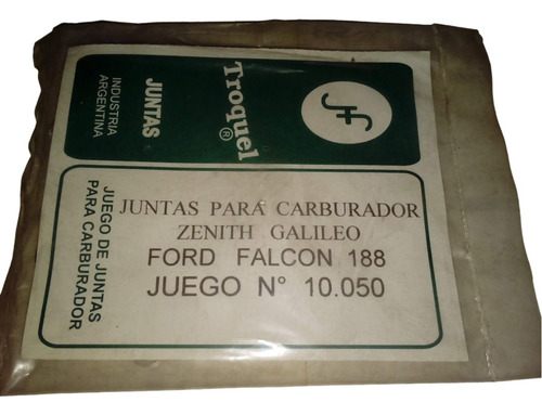 Juego Juntas Carburador Ford Falcon 188 Zenith Galileo