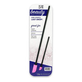 S&t Inc. - Espatulas De Belleza, Color Negro Y Rosa, 2 Piez