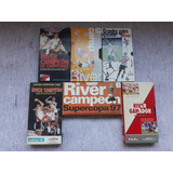 Lote De 6 Vhs De River Campeón - Perfectos