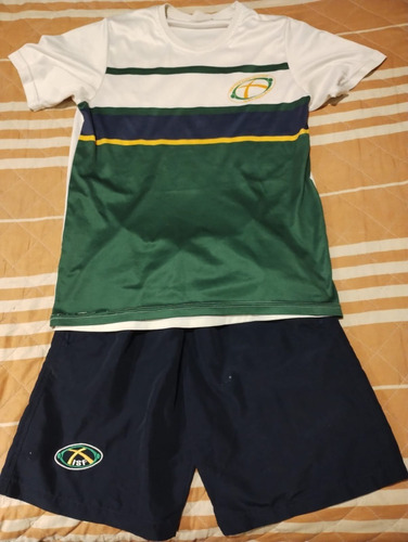 Uniforme Escolar Santa Felicitas Short Y Remera Oferta!