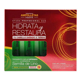 Tratamiento Capilar Xiomara Nutrint Hidarata Y Restaura 4 Ampolletas