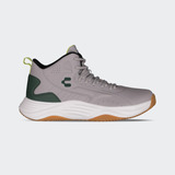 Tenis Charly Basketball Gris/verde Hombre - 1038145 Gri/vde