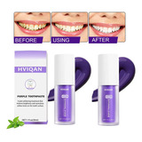 Kit 2 De Branqueador De Dentes Roxo, Creme Smile-ease