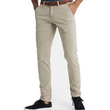 Pantalón Chino Gabardina Elastizada Be Yourself Tiendas