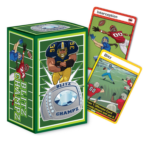 Blitz Champz Juego De Cartas De Fútbol (mayores De 7 Años.