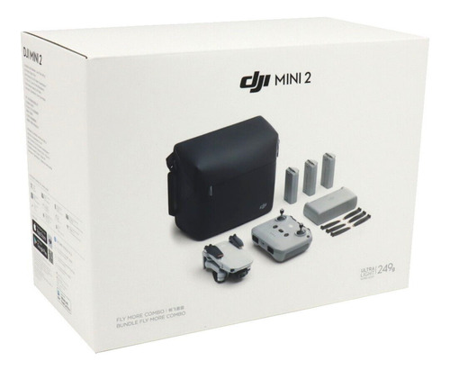 Dji Mini 2  4k Combo Con Bolso Y 3 Baterías Smart