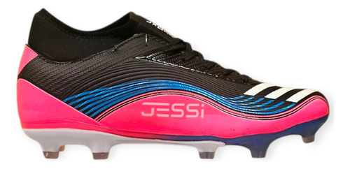 Tenis Futbol Tacos Tachones Union Negro Rosa Turquesa 2062 | Envío gratis