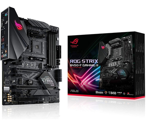 Motherboard Am4 Rog Strix B450-f Gaming Tarjeta Madre Asus Amd Ddr4