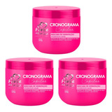 Force De Frizz Kit Hidratação Cronograma Tratamento Cabelo 