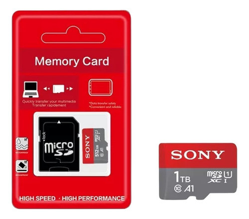 Tarjeta De Memoria Micro Sd Sony 1tb High Speed Clase 10