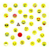 Imãs De Geladeira De Emojis 12 Un - Mural De Fotos Emoctions