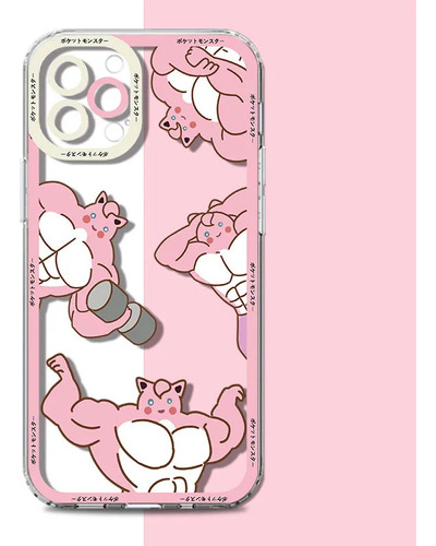 Funda De Silicona Suave De Pokémon De Moda For iPhone 15 Pr