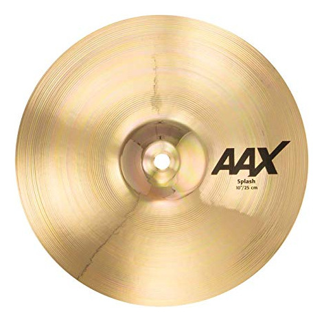 Platillo Sabian 10puLG Aax Splash, Acabado Brillante