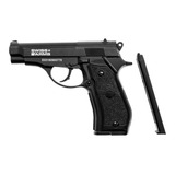 Pistola Swiss Arms Negra P84 + 5 Co2 + 500 Balines Zincados