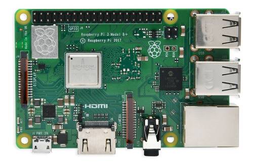 Raspberry Pi 3 B+ Kit Con Disipadores Y Adaptador 2,5amp  