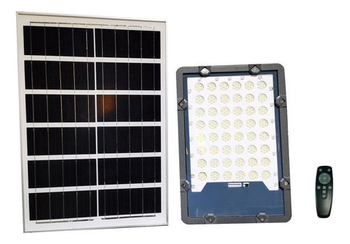 2 Pack Reflector Led Solar 300w Uso Interiores Y Exteriores