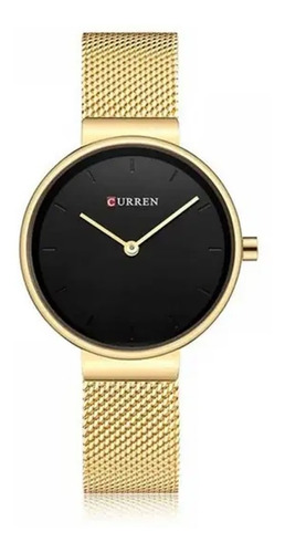 Reloj Mujer Curren C9016l-1 Metal Original