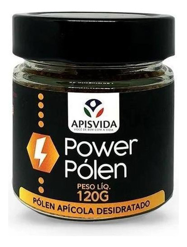 Power Polen Apicola Desidratado 120g Nature Vida