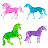 Breyer Horses Stablemates Clearware Set De Regalo De Unicorn