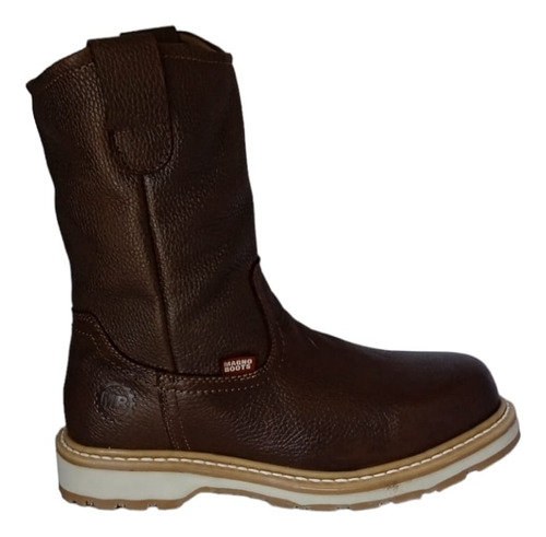 Botas De Trabajo  Doble Densidad Color Cafe Cod 6064choma