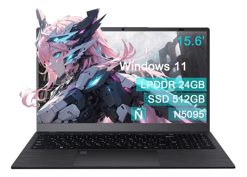 Laptop Vanwin Intel N5095 24 Gb Lpddr4 512 Gb Ssd Windows 11