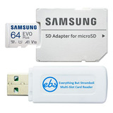 Tarjeta Memoria Microsd Samsung 64gb Evo Plus Para Blu - G90