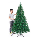 Árbol Pino De Navidad Verde Ó Blanco 1.6m Armado Fácil