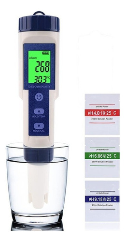 Multiparameter Meter Ph/ec/tds/salinity/temperature C/nf 1