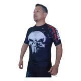 Rash Guard Senshi, Modelo Punisher, 100% Lycra