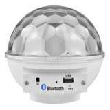 Media Esfera Bluetooth Recargable Usb  Bola Led Luz Parlante