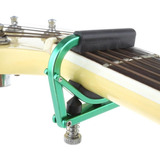 Capo (cejillo) Shubb Usa Verde Para Guitarra 6 Cuerdas Nylon