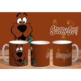 Taza - Tazón De Ceramica Sublimada Scooby-doo: Scooby
