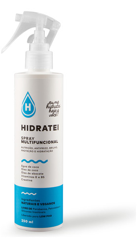 Leave-in Spray Multifuncional Hidratei - 250 Ml