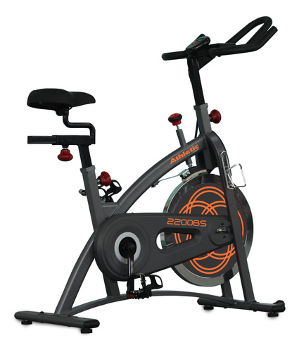 Bicicleta Spinning Athletic Advanced 2200bs Suporta 120kg