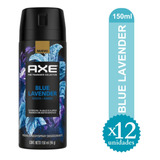 Desodorante Axe Blue Lavender X 150 Ml Caja X 12 U - Ma