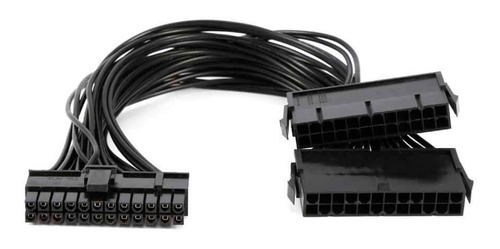 Cable Divisor 24 Pines Para Conectar 2 Fuentes Atx