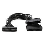 Cable Divisor 24 Pines Para Conectar 2 Fuentes Atx