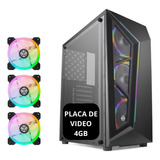 Cpu Pc Completo Gamer I7 6700 16gb Ssd 480 500w Gt 730 4gb