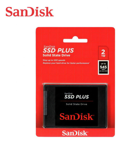 Disco Sólido Interno Sandisk Ssd Plus Sdssda-2t00-g26 2tb